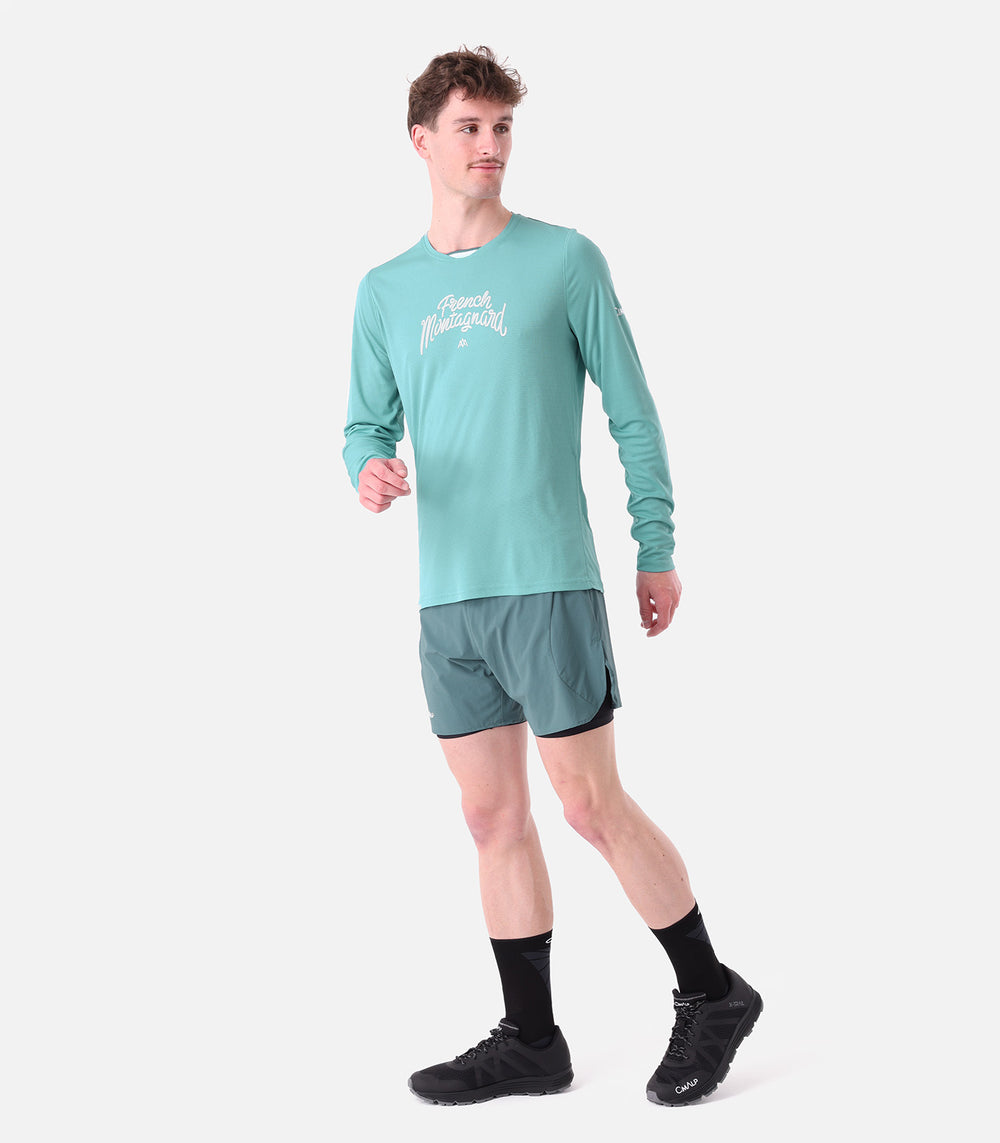 T-shirt da trekking tecniche e traspiranti Uomo LE FRENCH MONTAGNARD LS 2 H