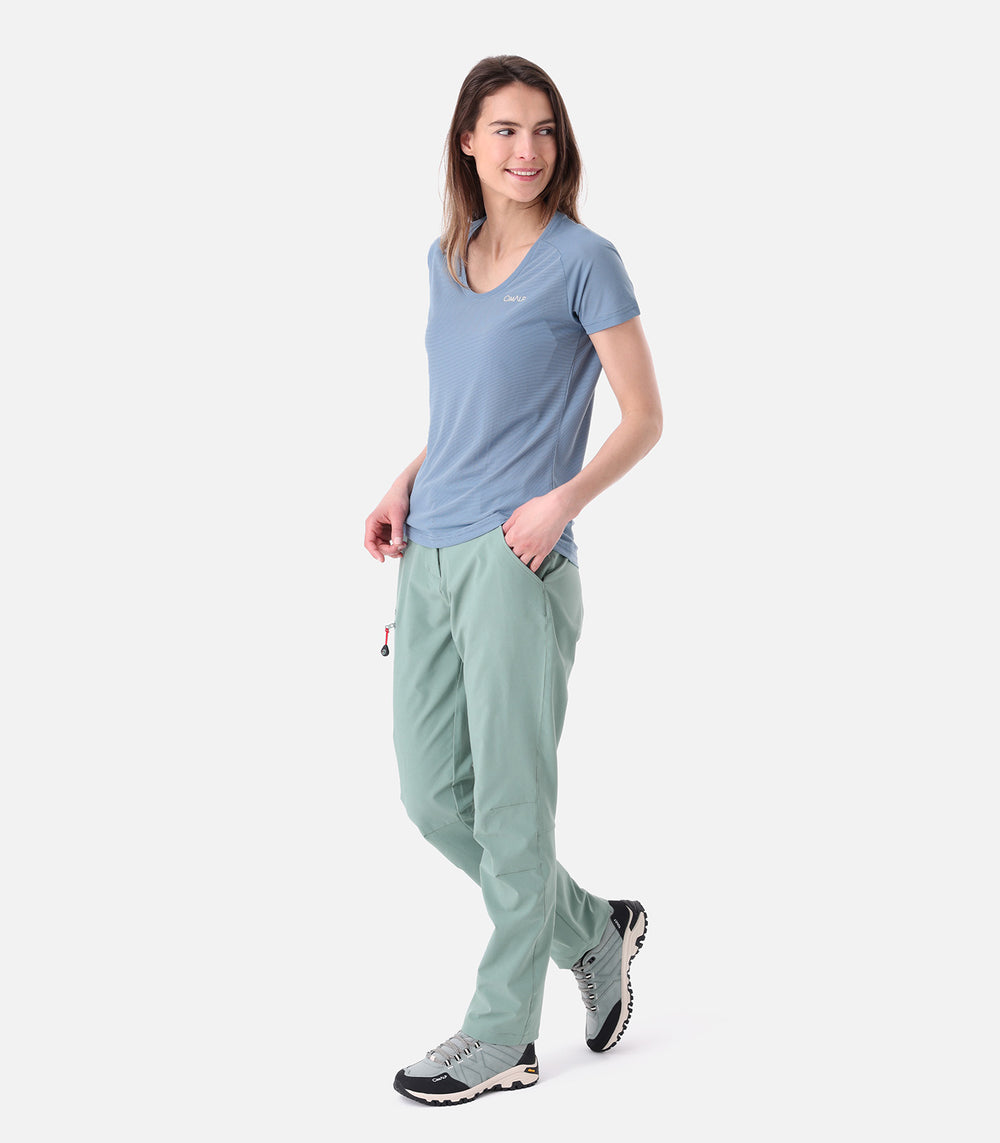 Pantaloni ultraleggeri da trekking per l'estate Donna LEVANNA 3 F