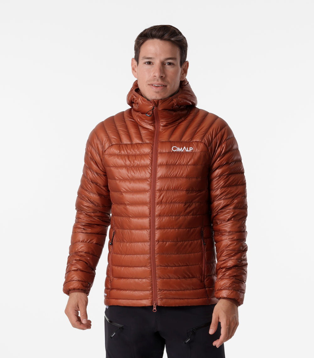Doudoune légère homme en duvet compressible - Piaju - Marron
