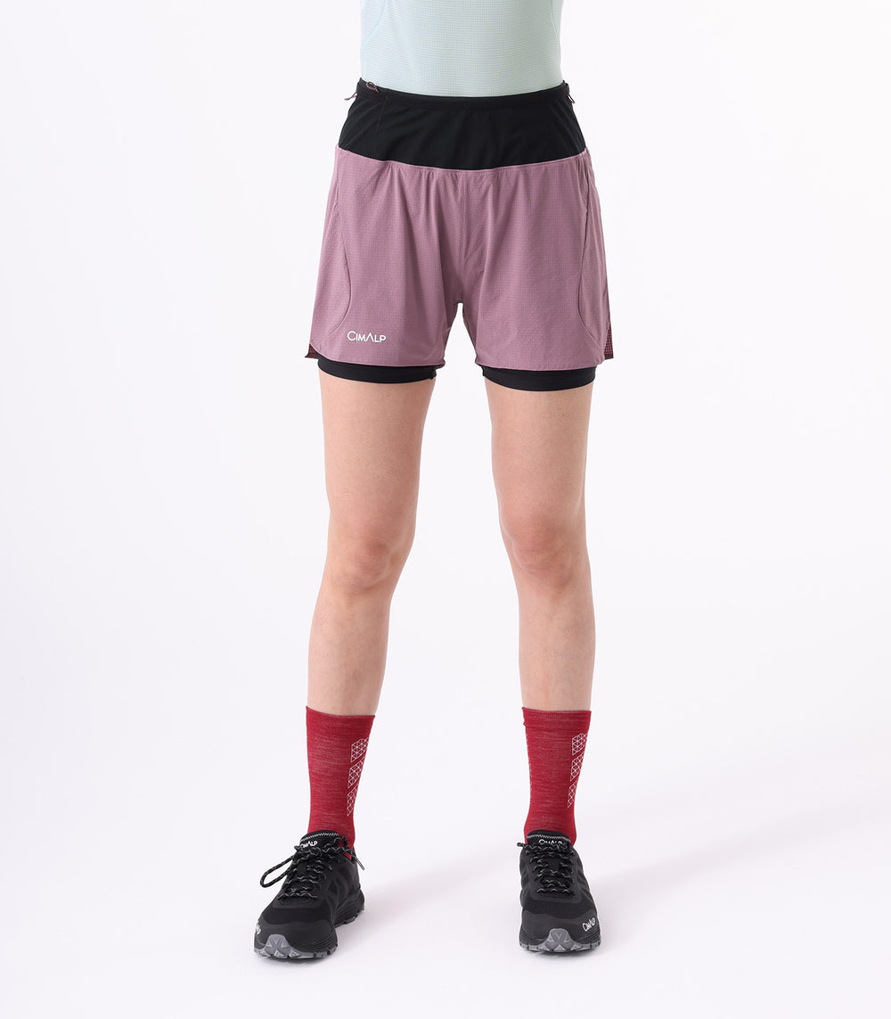 Short & Collant de Trail-Running Femme RESTONICA 2 F