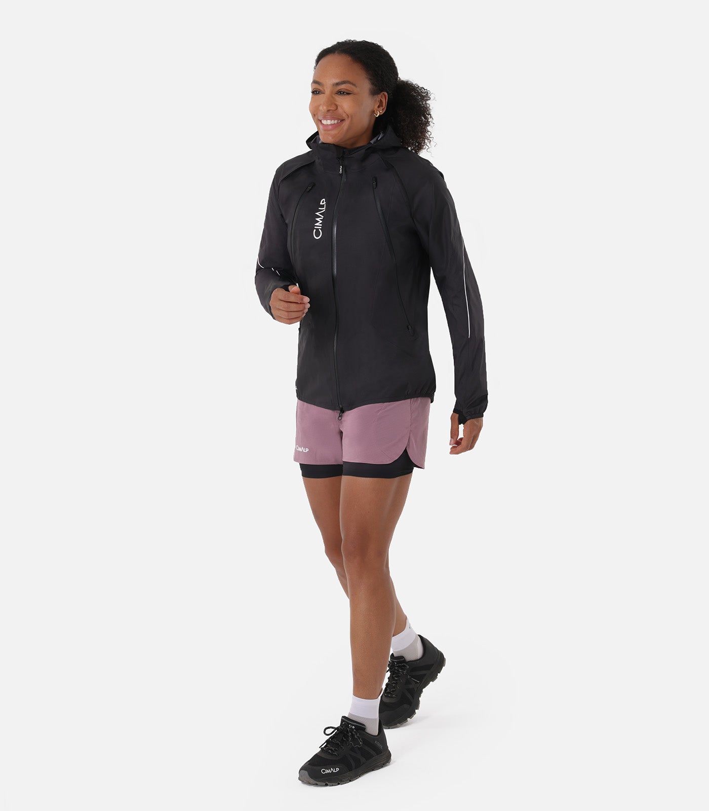 Women's trail and running jackets Women STORM PRO + F
