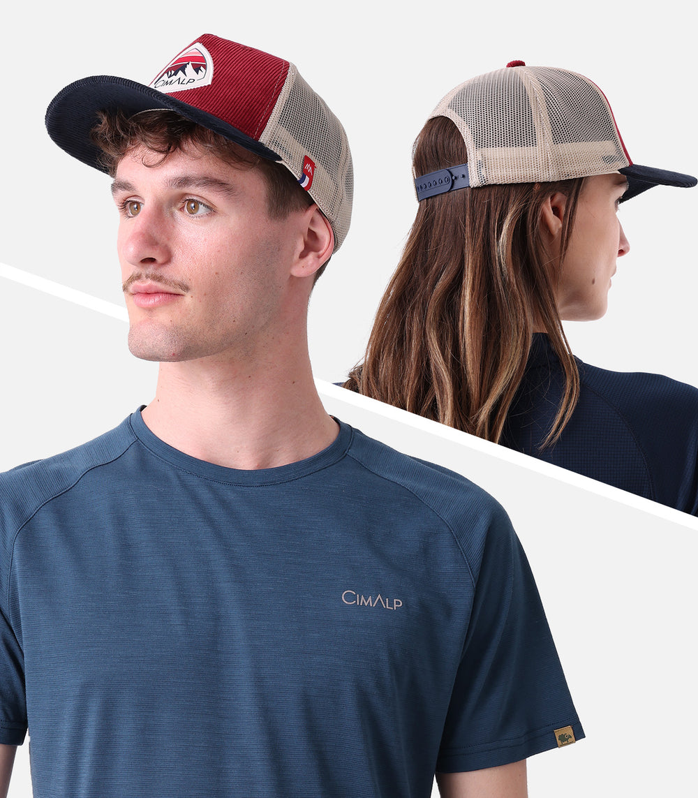 Die Outdoor-Essentials von Cloée Unisex TRUCKER CAP VELOURS
