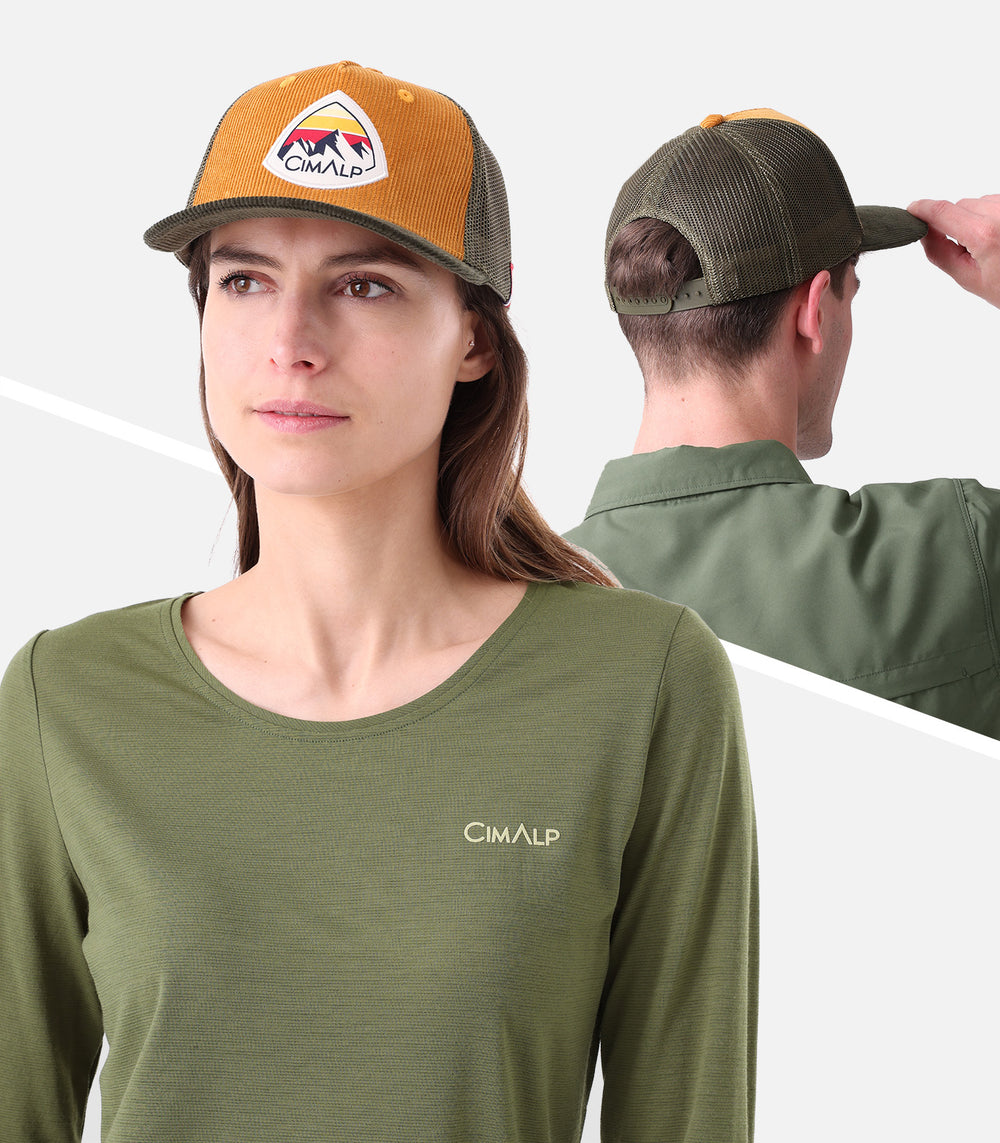 Die Outdoor-Essentials von Cloée Unisex TRUCKER CAP VELOURS