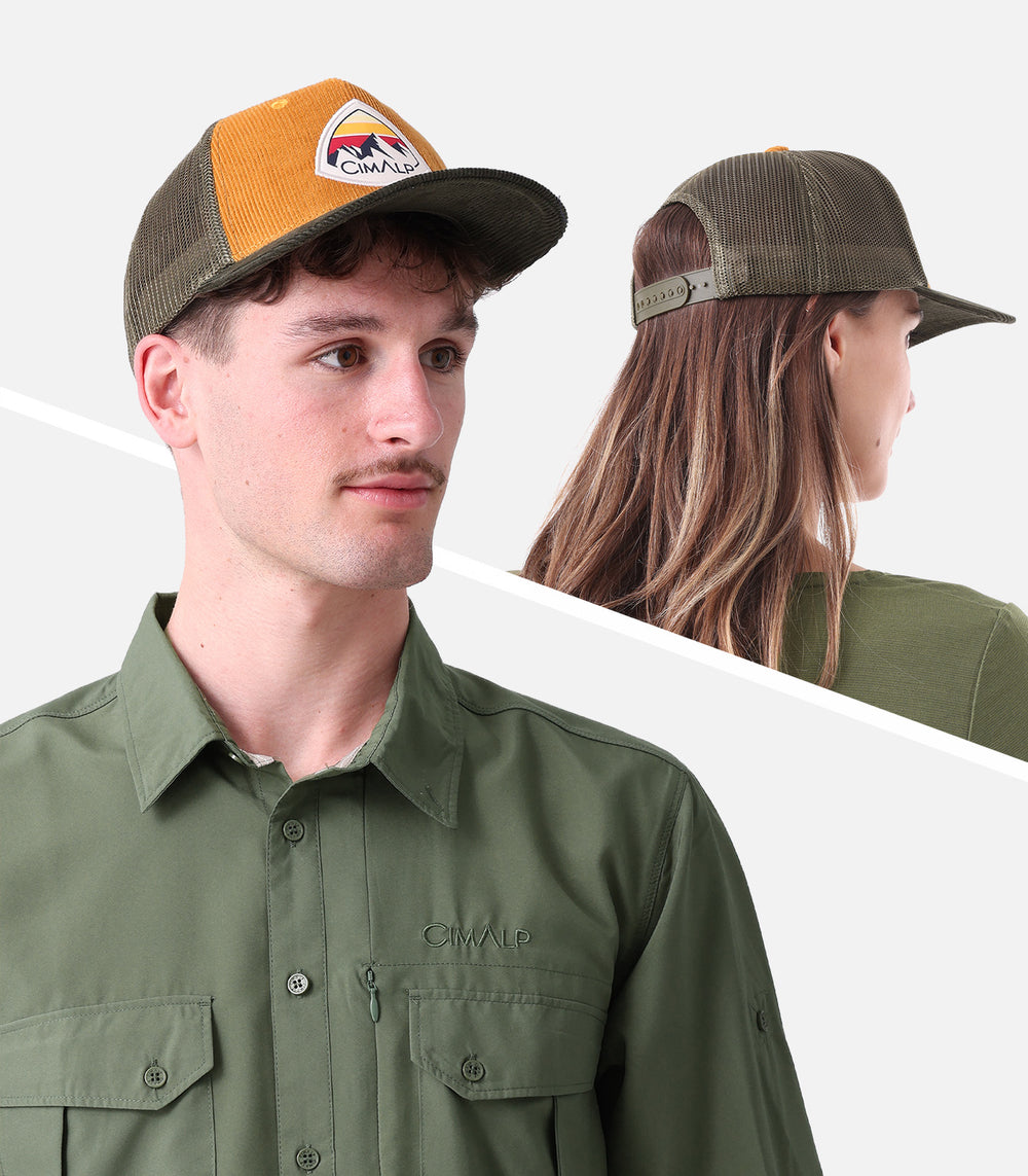 Die Outdoor-Essentials von Cloée Unisex TRUCKER CAP VELOURS