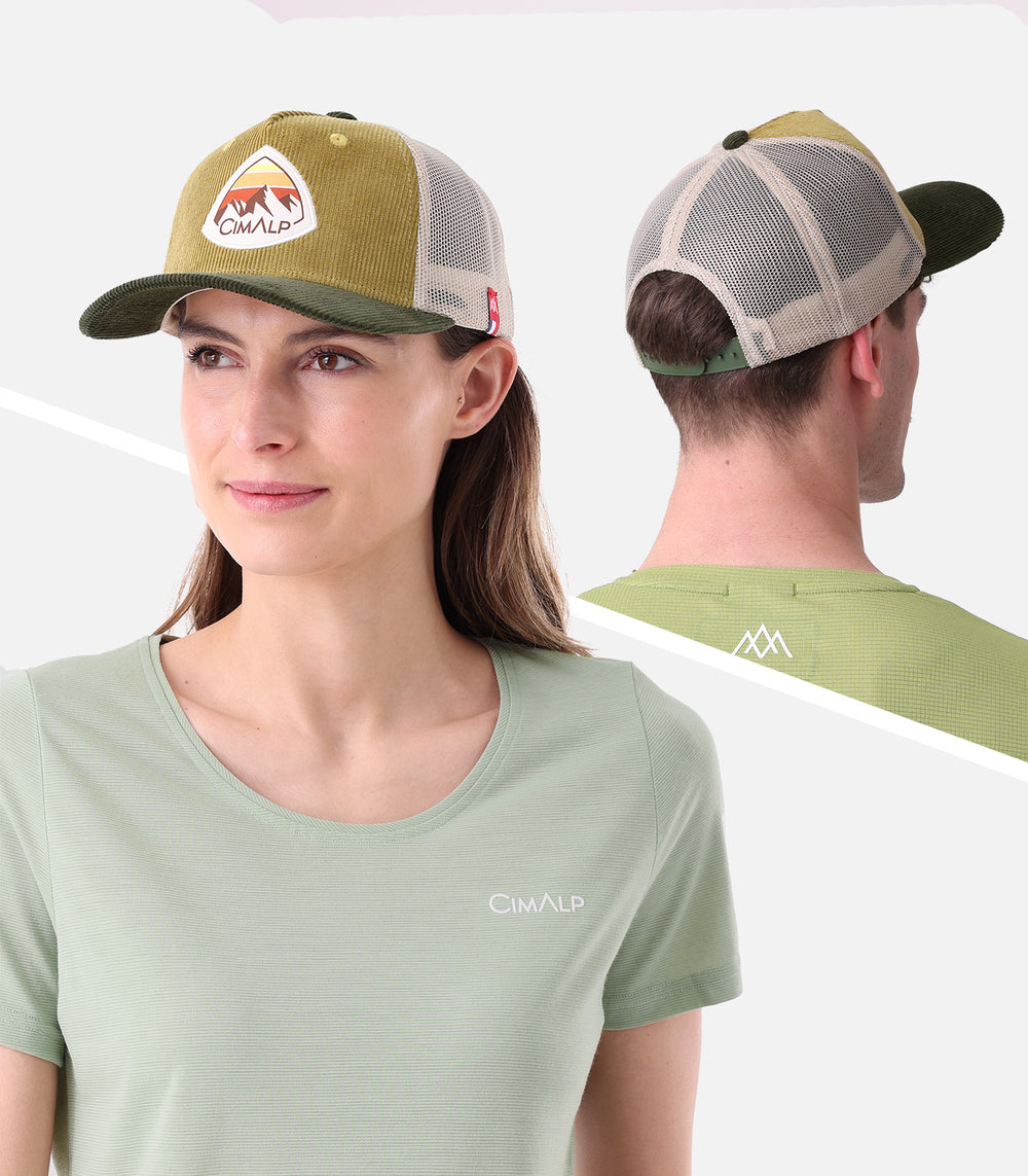 Die Outdoor-Essentials von Cloée Unisex TRUCKER CAP VELOURS