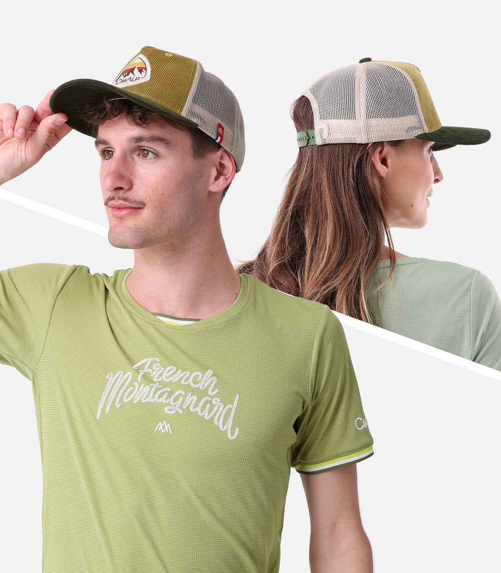 Die Outdoor-Essentials von Cloée Unisex TRUCKER CAP VELOURS