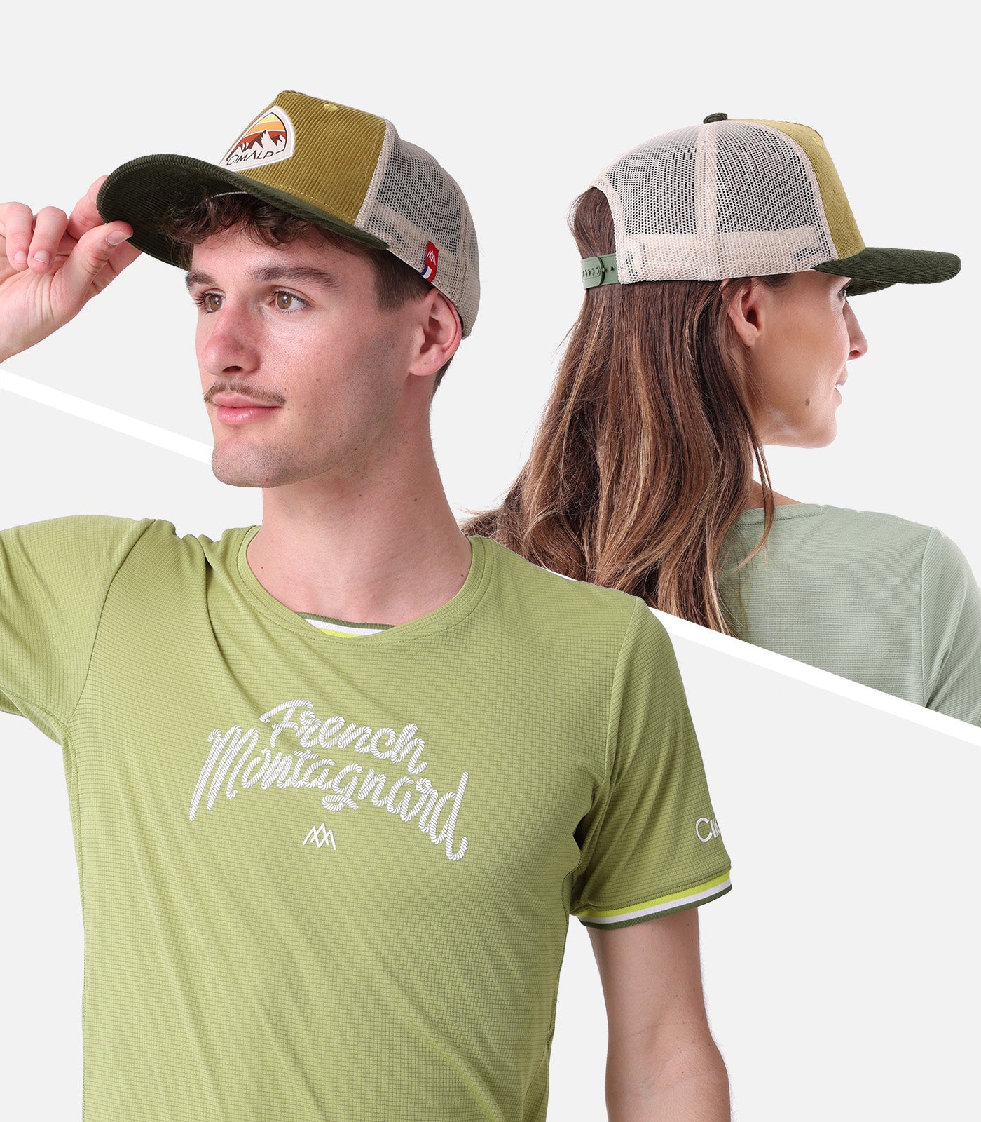Casquettes et chapeaux de randonnée Mixte TRUCKER CAP VELOURS