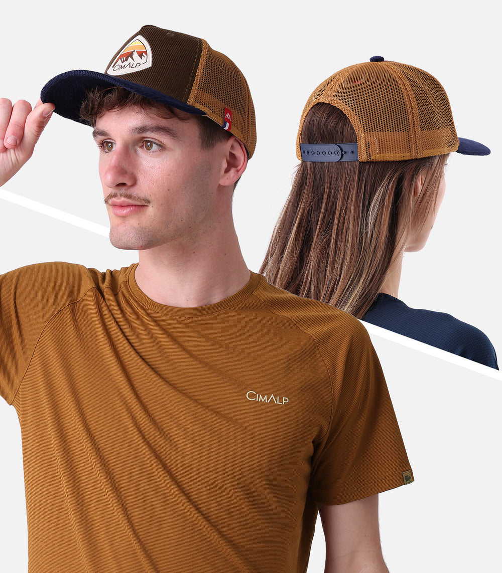 Die Outdoor-Essentials von Cloée Unisex TRUCKER CAP VELOURS