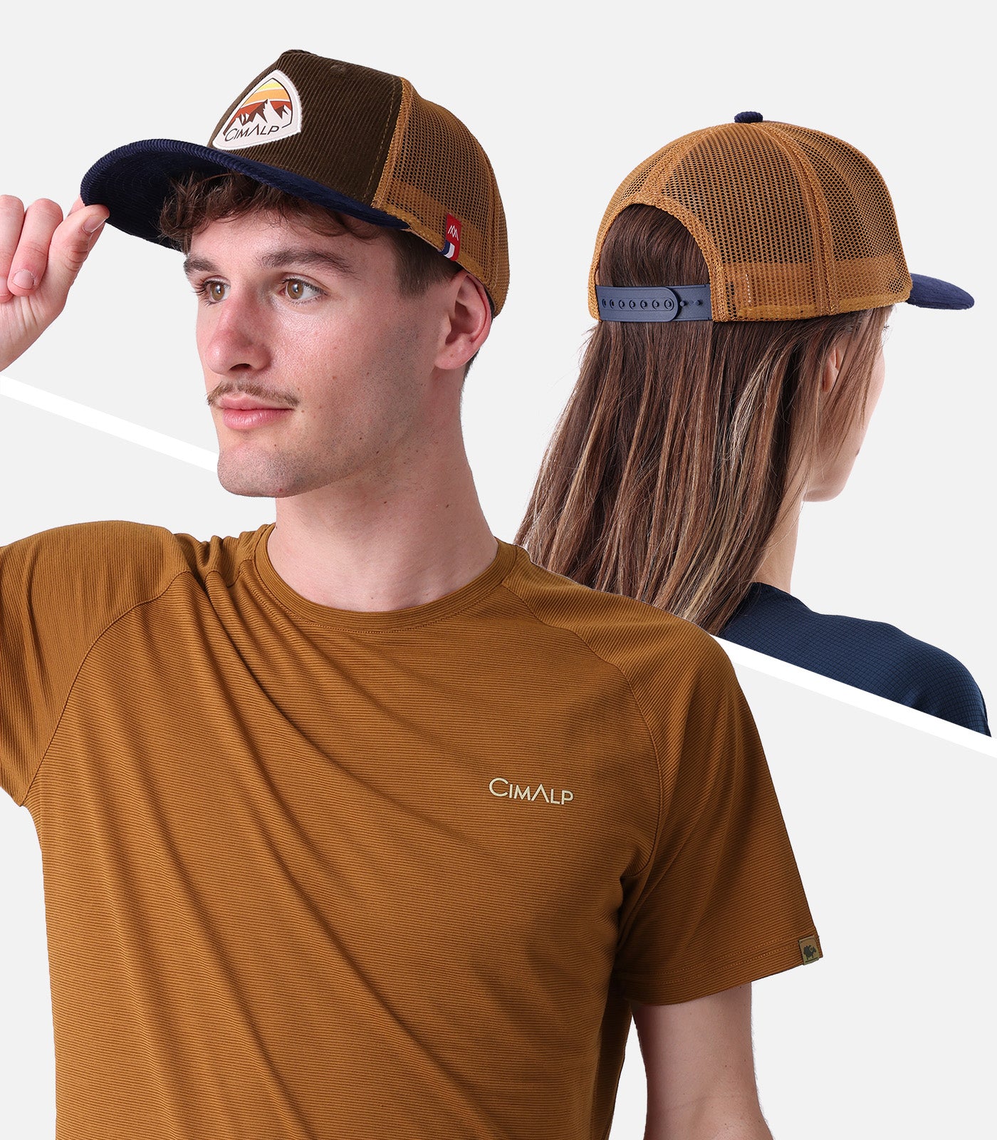 Casquettes et chapeaux de randonnée Mixte TRUCKER CAP VELOURS