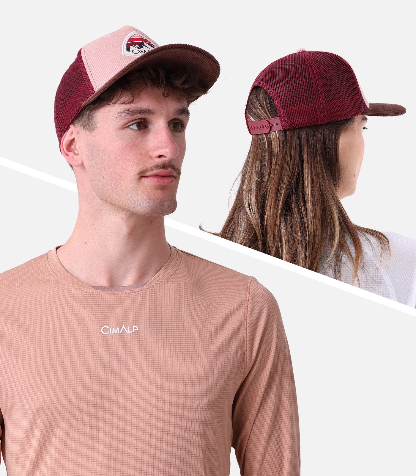 Casquettes et chapeaux de randonnée Mixte TRUCKER CAP VELOURS