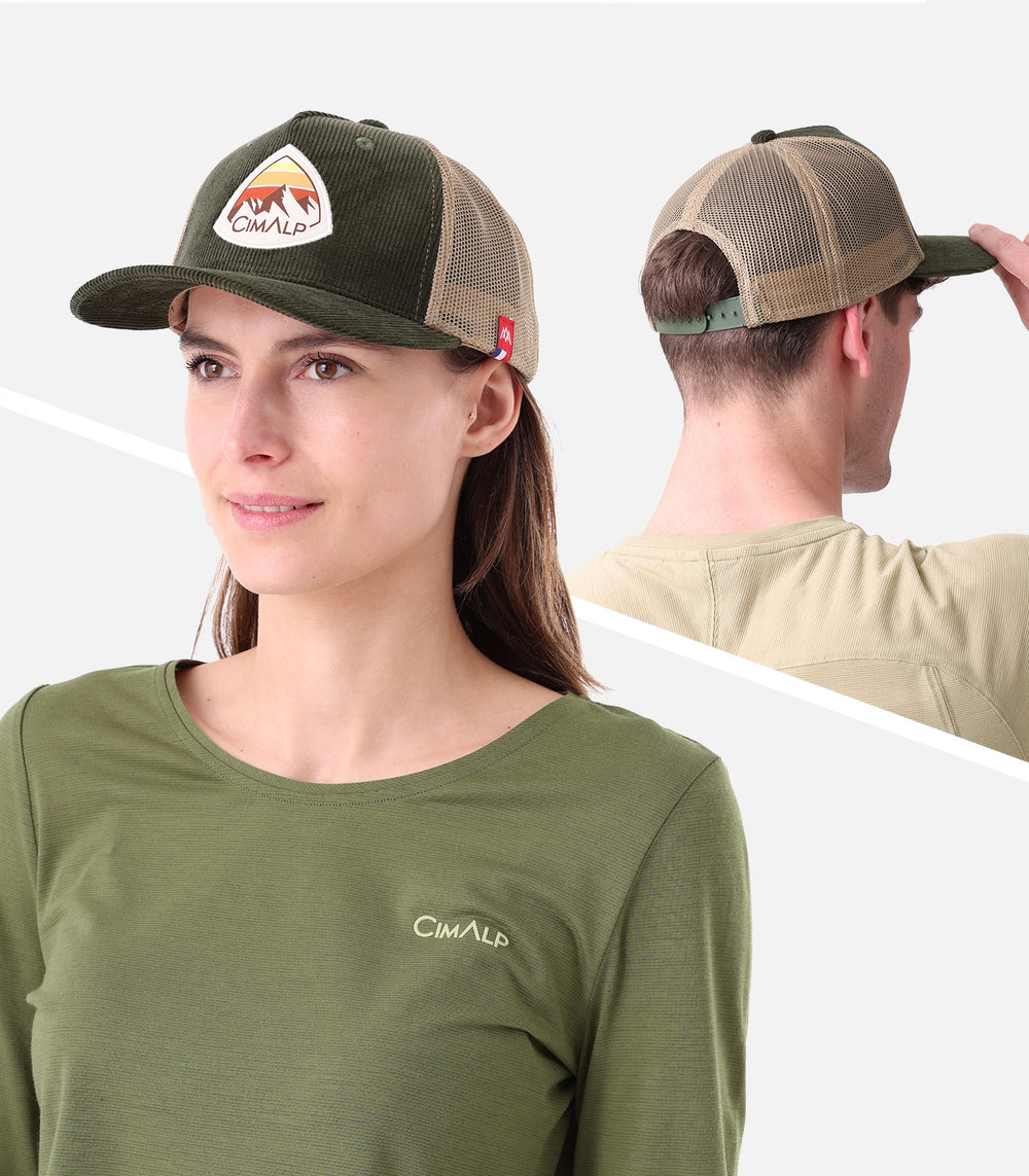 Die Outdoor-Essentials von Cloée Unisex TRUCKER CAP VELOURS