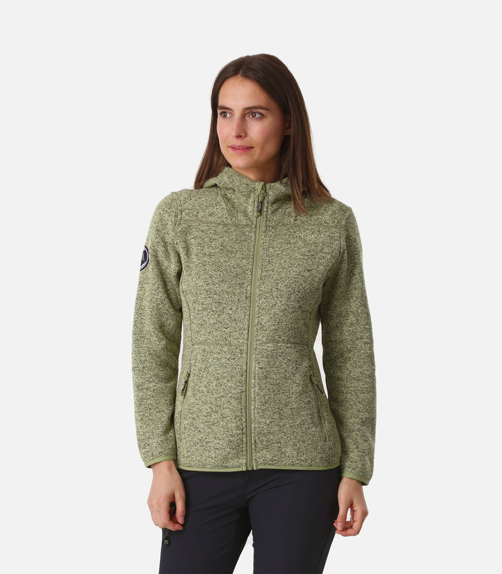 Giacche termiche donna VEYMONT 4 F - Verde chiaro