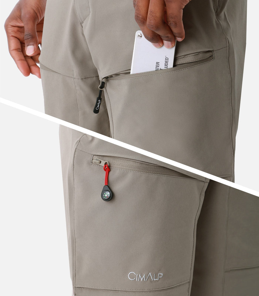 Shorts y pantacortos de senderismo Hombre GALIBIER LONG 3 H