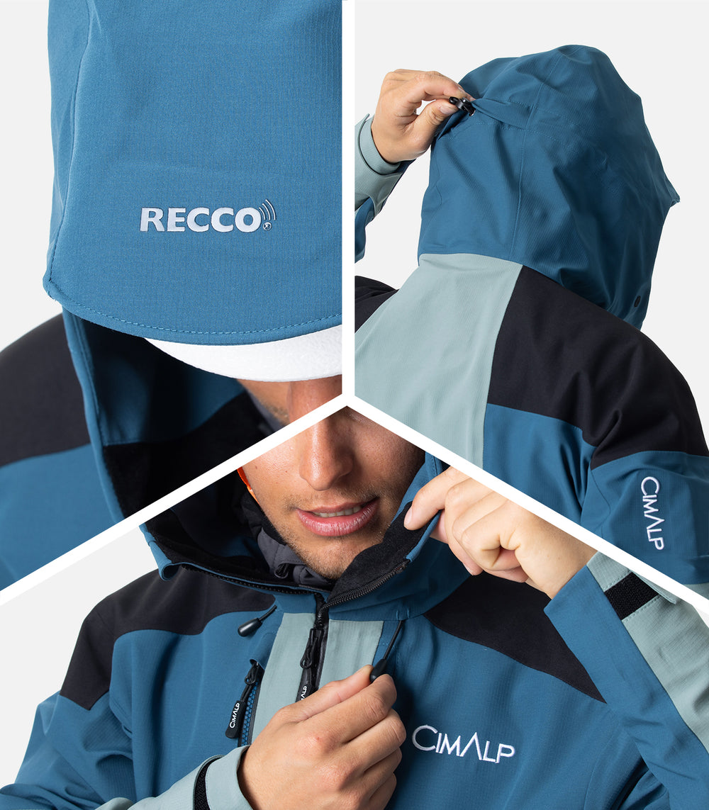 Wasserdichte Hardshell-Jacken Herren GUIDE PRO H