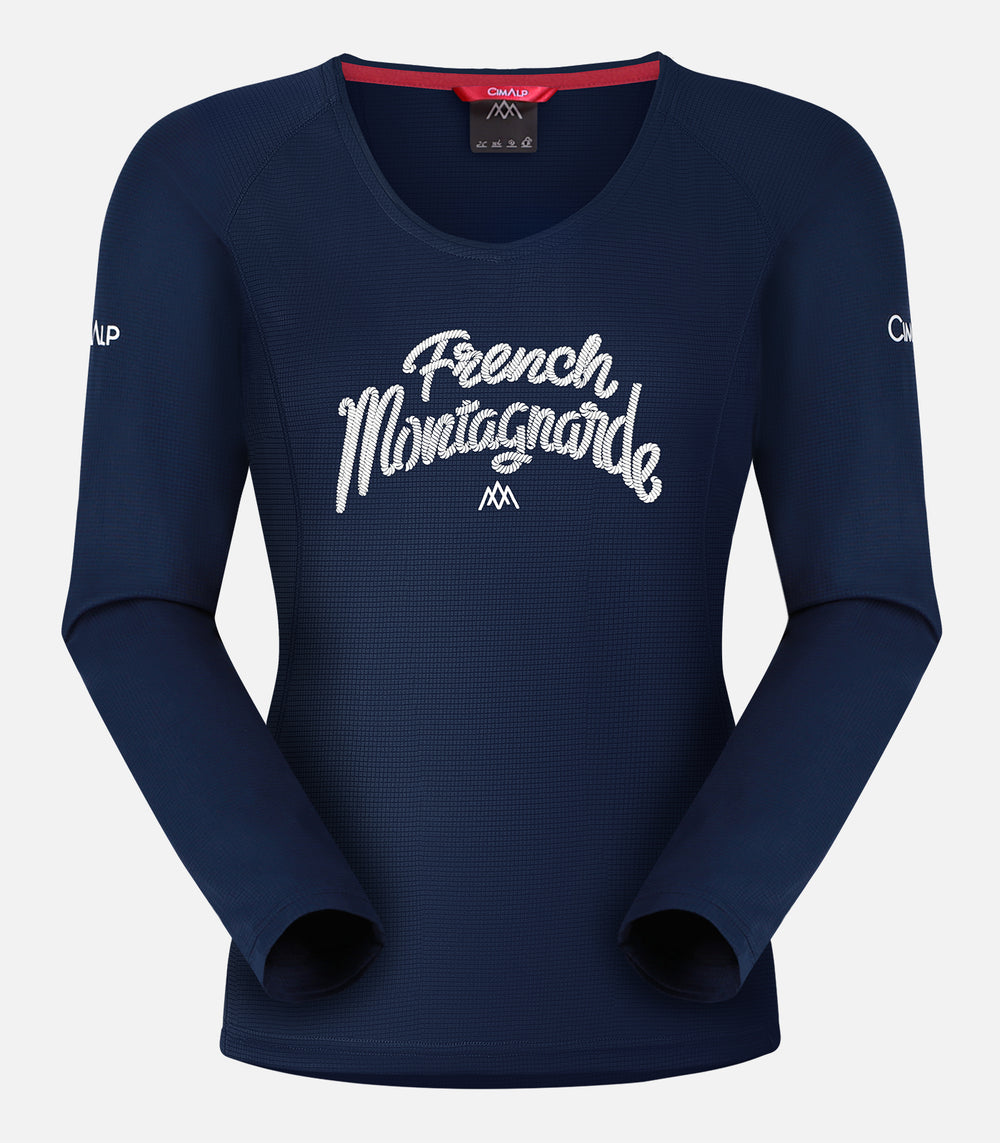 Trail running T-shirt Women LA FRANCAISE LS