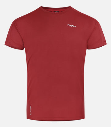 T-shirt ultra-léger et respirant - Homme - EIGER 2 H Bordeaux - packshot