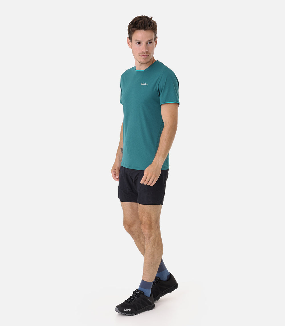 T.Shirt Trail Running Homme BAUGES 3 H