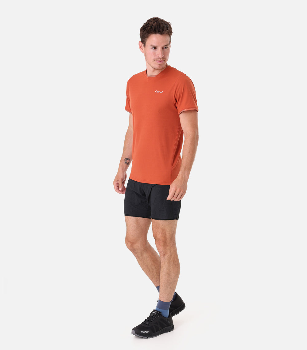 T.Shirt Trail Running Homme BAUGES 3 H