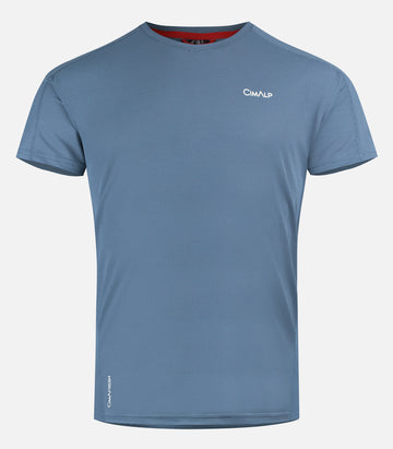 T-shirt ultra-léger et respirant - Homme - EIGER 2 H Bleu gris - packshot