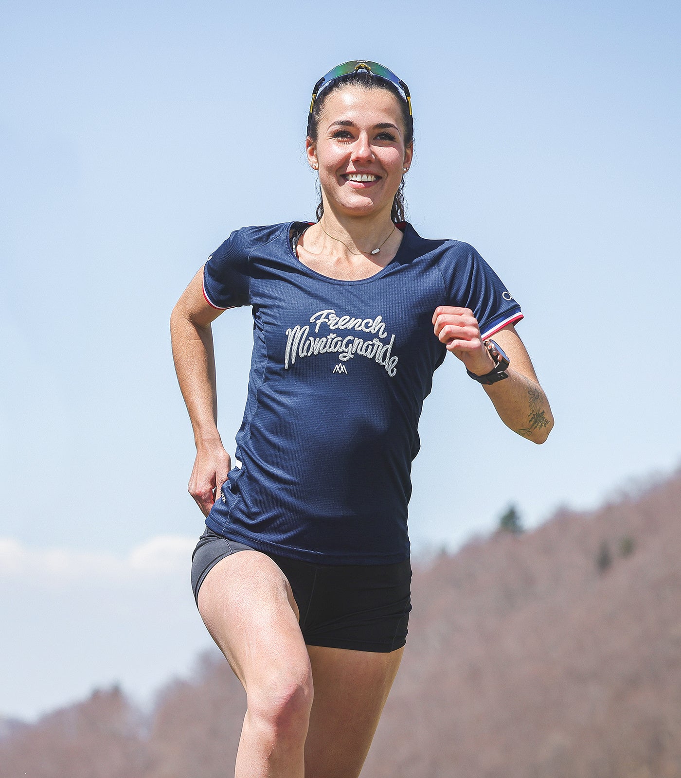 t-shirt da trekking donna Donna LA FRANCAISE