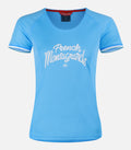 Ultra-lightweight, packable technical T-shirt - Women - THE FRENCH WOMAN Sky Blue - product image