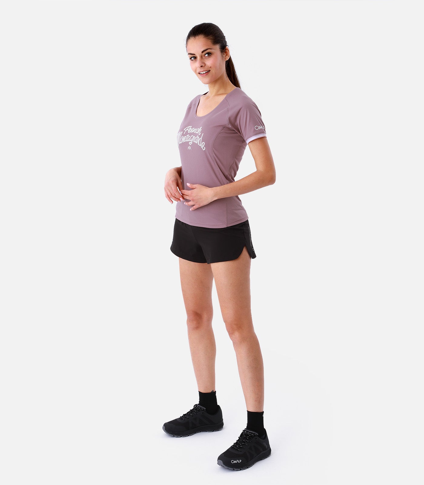 t-shirt da trekking donna Donna LA FRANCAISE