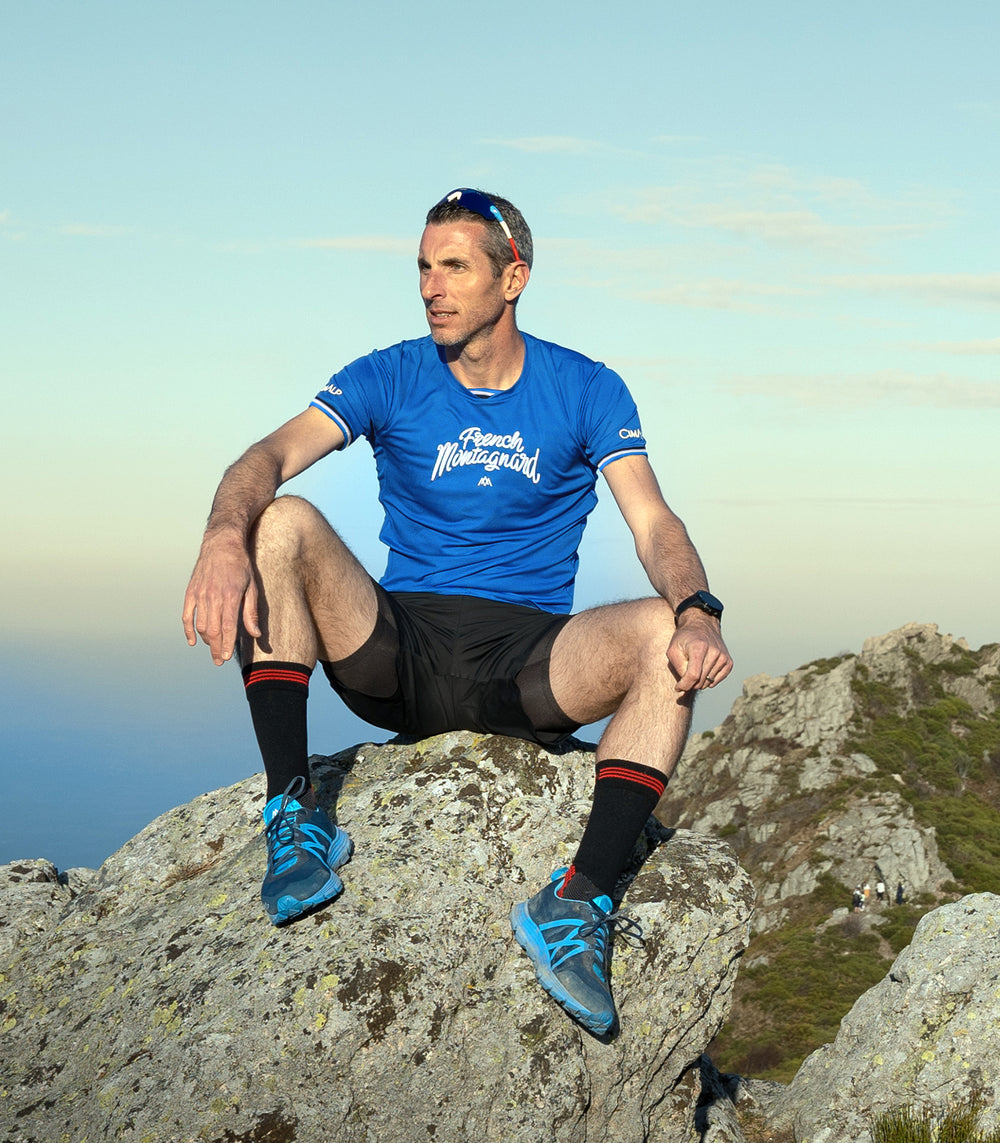 T.Shirt Trail Running Homme LE FRENCH MONTAGNARD H