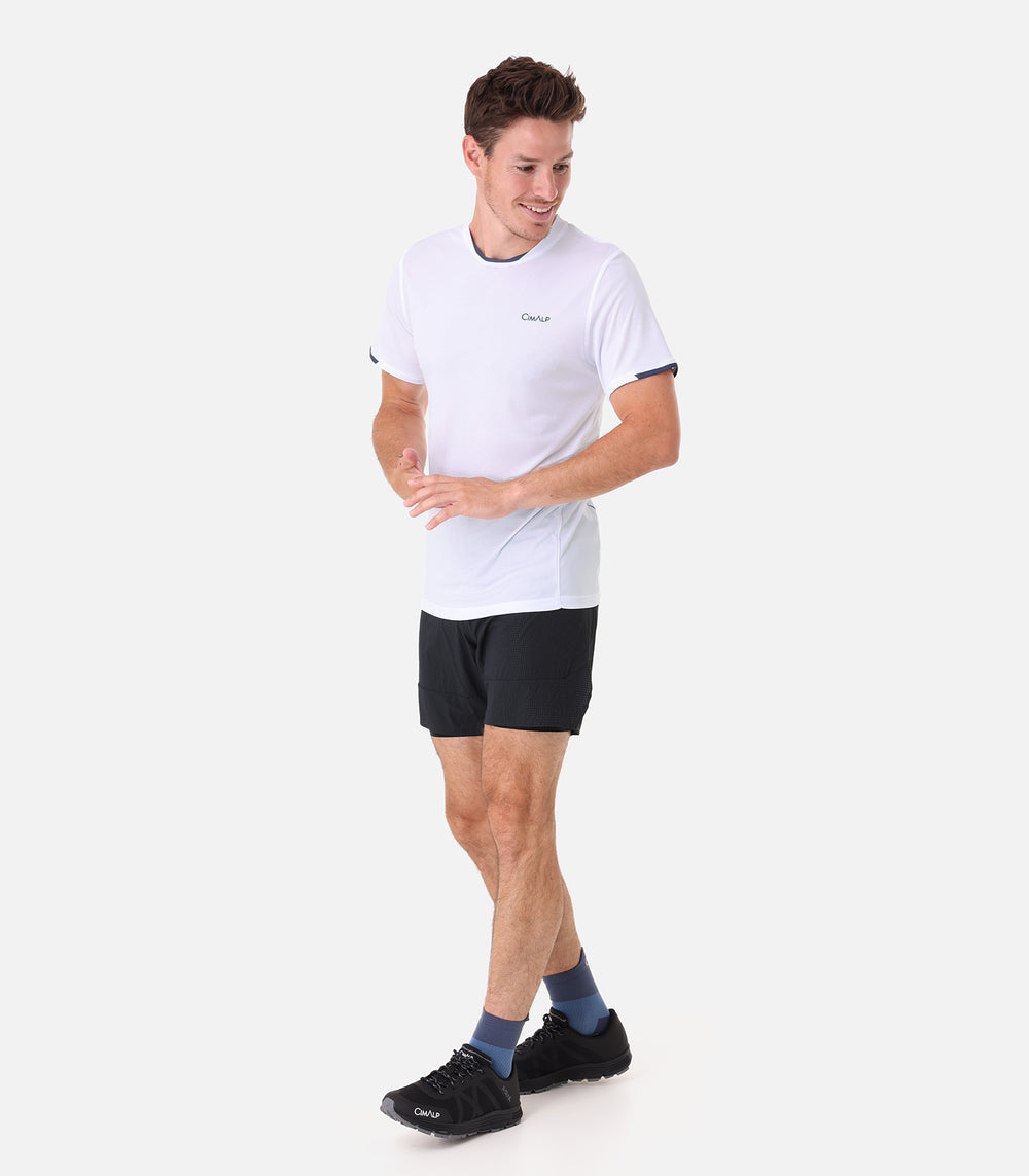 T.Shirt Trail Running Homme BAUGES 3 H