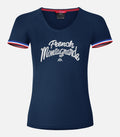 T-shirt technique compactable CimaFresh - Femme - LA FRANCAISE 2 F Marine - packshot