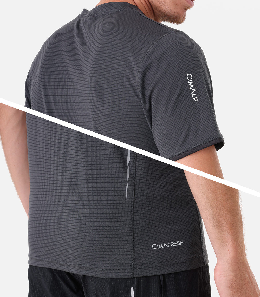 T.Shirt Trail Running Homme BAUGES 3 H