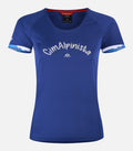 T-shirt tecnica ultraleggera e comprimibile - Donna - MONTANARO ITALIANO F blu - foto prodotto