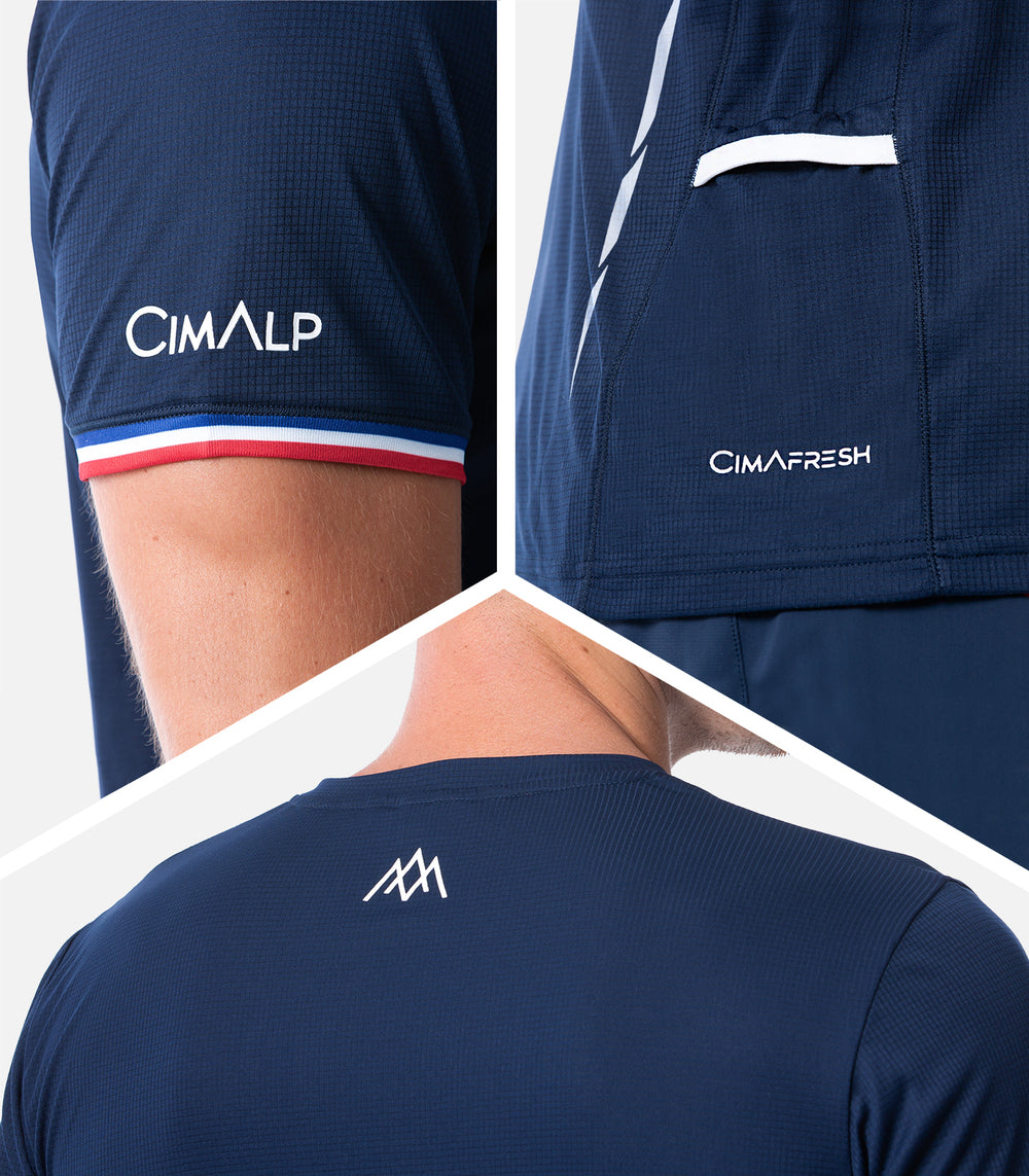 T.Shirt Trail Running Homme LE FRENCH MONTAGNARD H