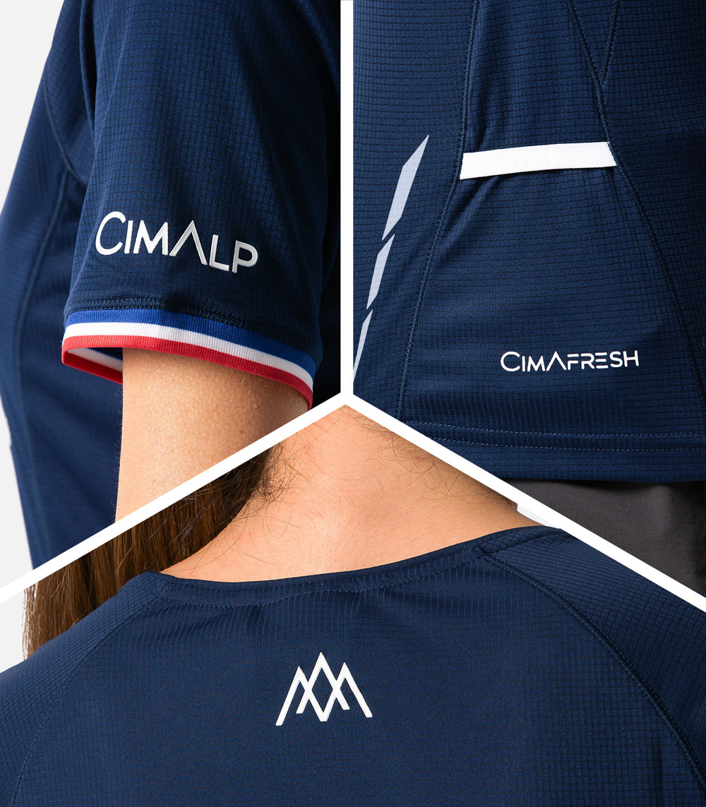 Camisetas de trail running mujer Mujer LA FRANCAISE