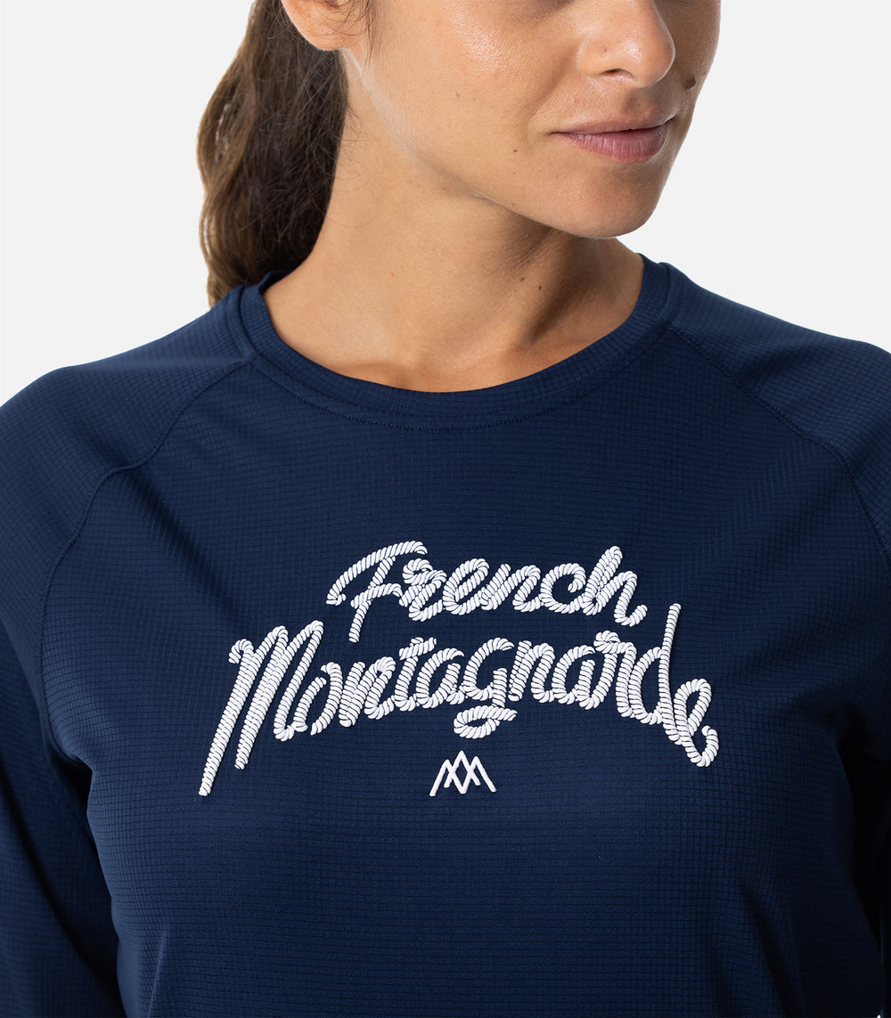 Trail running T-shirt Women LA FRANCAISE LS
