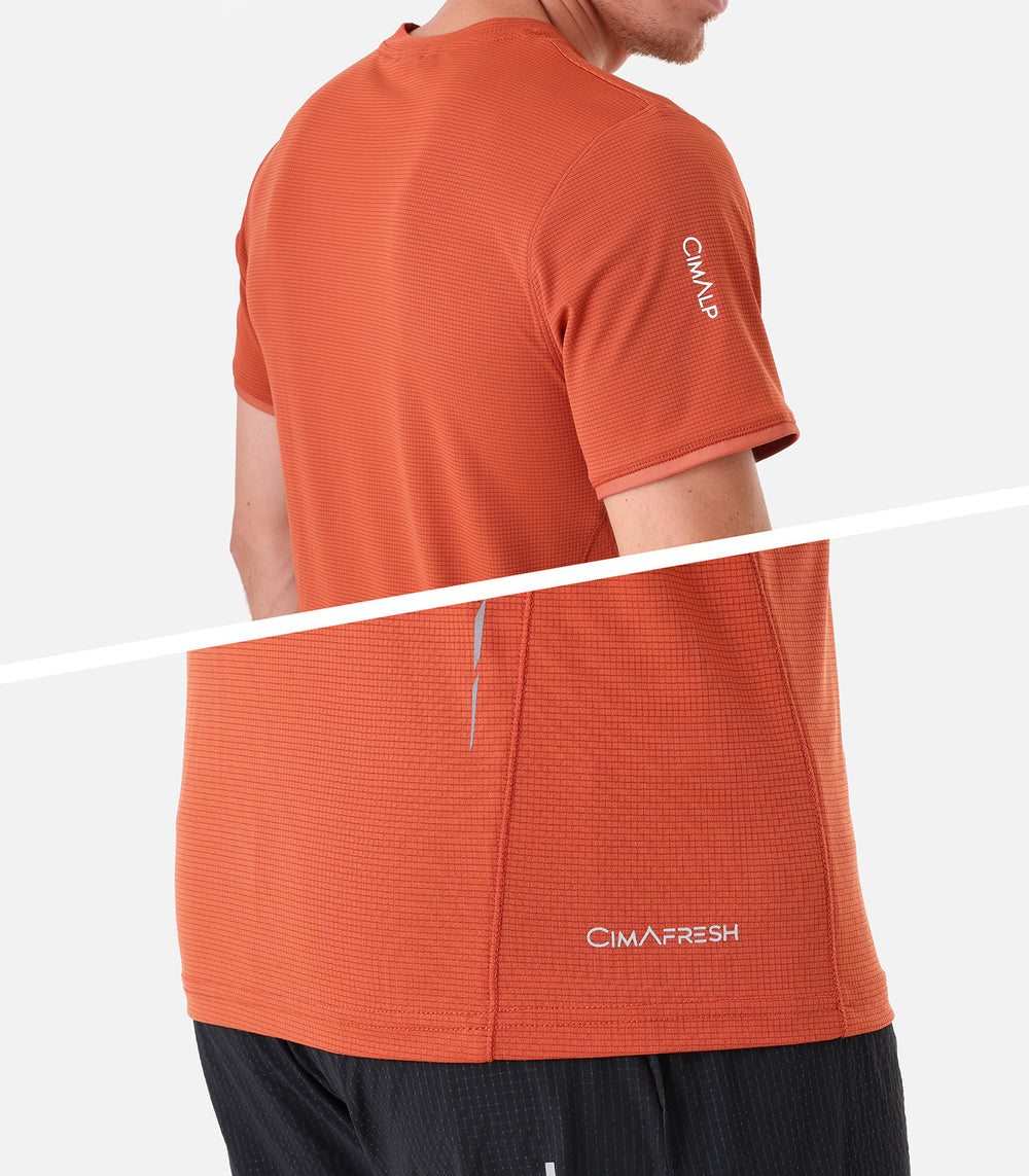 T.Shirt Trail Running Homme BAUGES 3 H