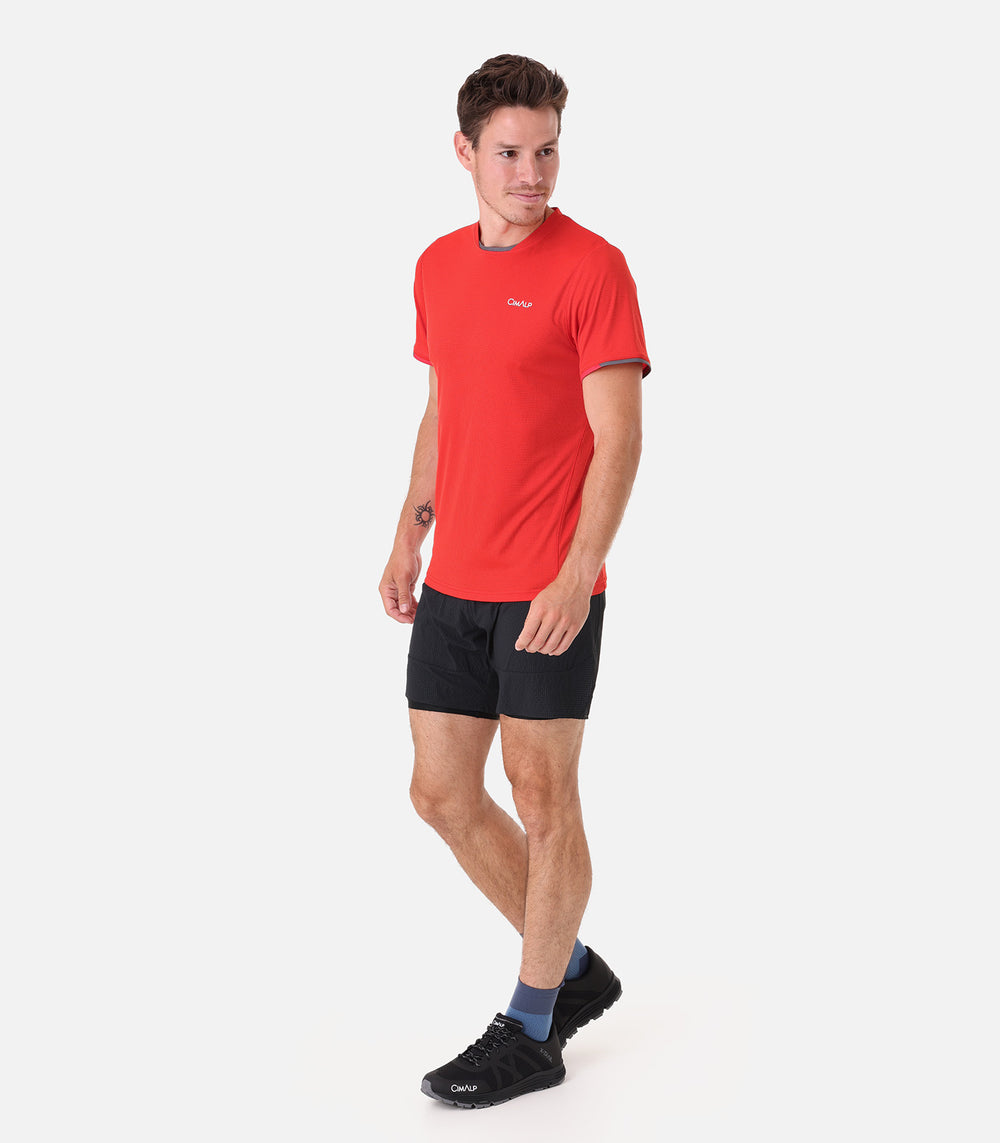 T.Shirt Trail Running Homme BAUGES 3 H