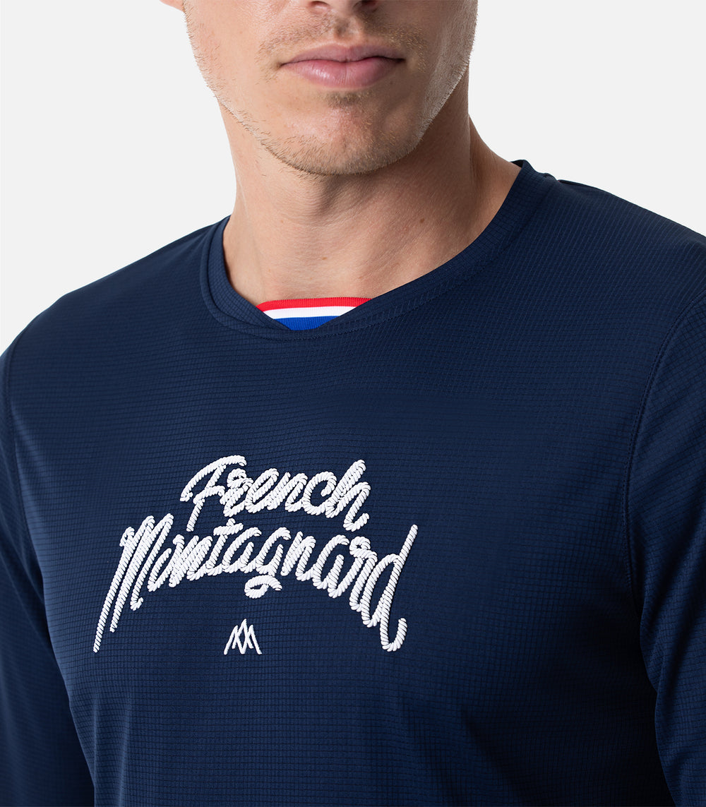 T.Shirt Trail Running Homme LE FRENCH MONTAGNARD LS H