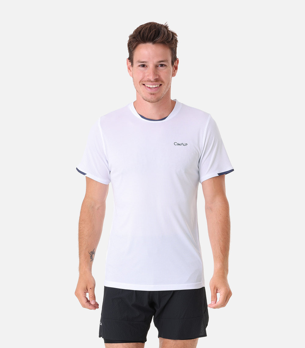 T.Shirt Trail Running Homme BAUGES 3 H
