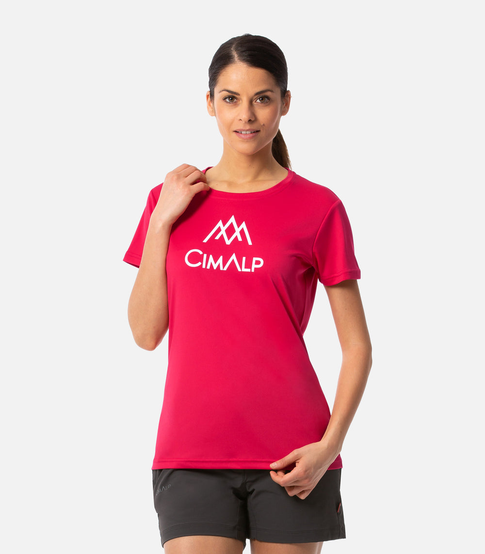 T.Shirt tutti gli sport di montagna Donna IMPRESSION F