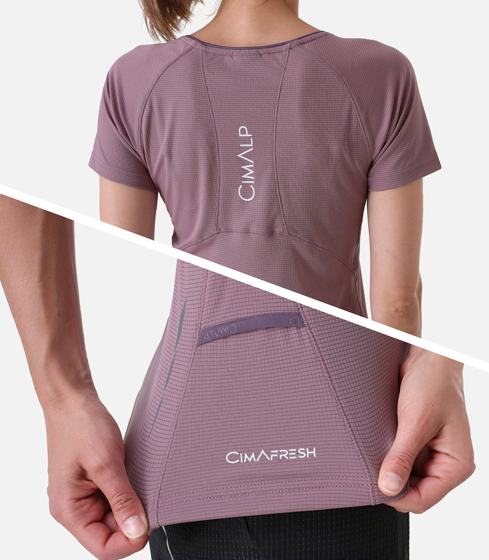 Camisetas de trail running mujer Mujer BOREON 2 F