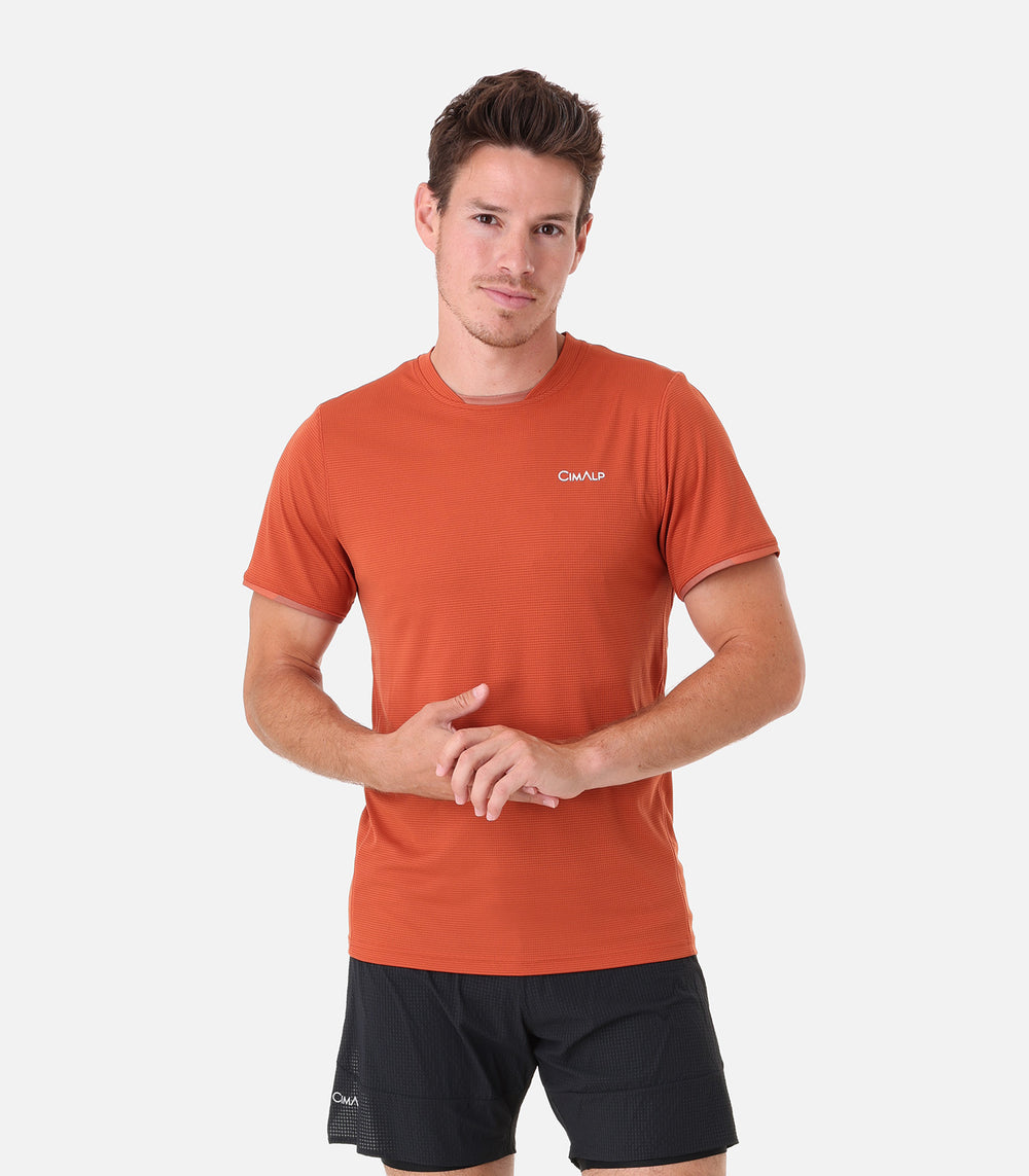 T.Shirt Trail Running Homme BAUGES 3 H