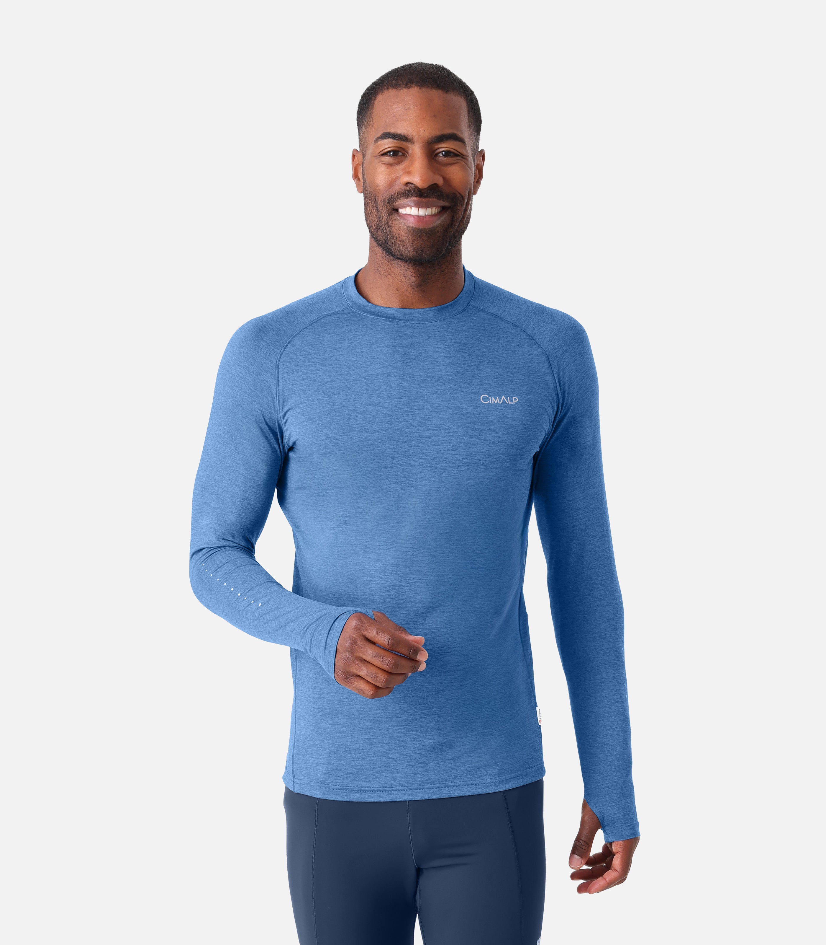 Alban H - Men's warm long-sleeve t-shirt | Cimalp