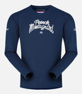 Camiseta de manga larga compactable CimaFresh - Hombre - EL MONTAÑERO FRANCÉS LS 2 H Azul marino - foto de producto