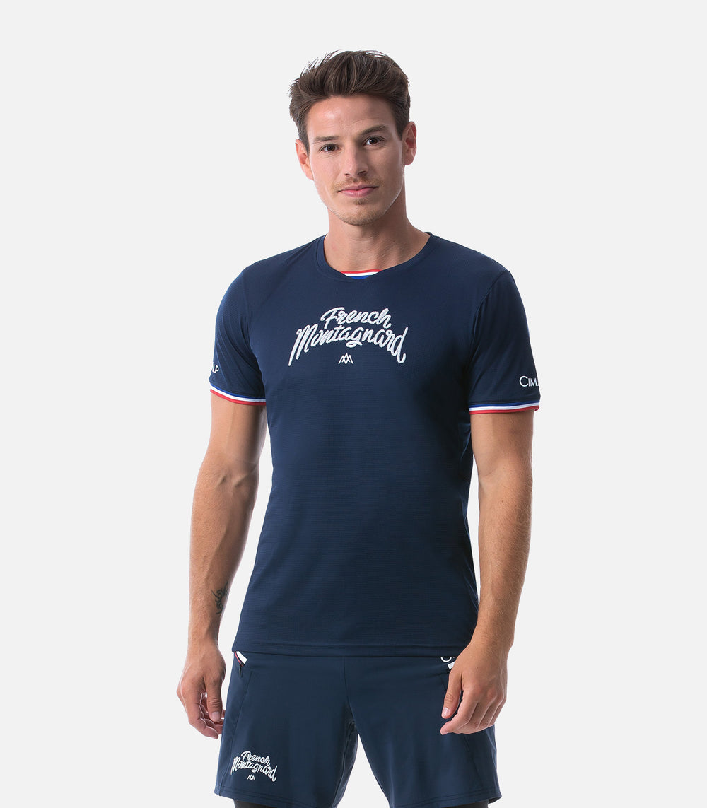 T.Shirt Trail Running Homme LE FRENCH MONTAGNARD H