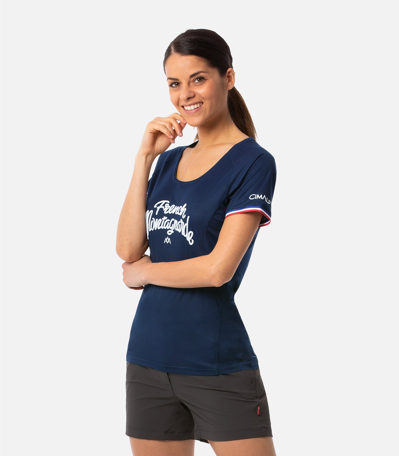 t-shirt da trekking donna Donna LA FRANCAISE