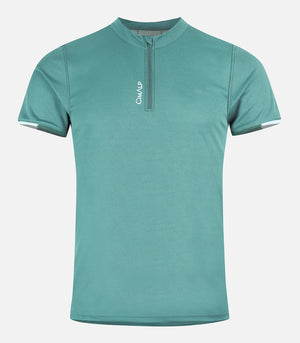 Camiseta de trail con media cremallera - Hombre - FARAUT 2 H Turquesa - foto de producto