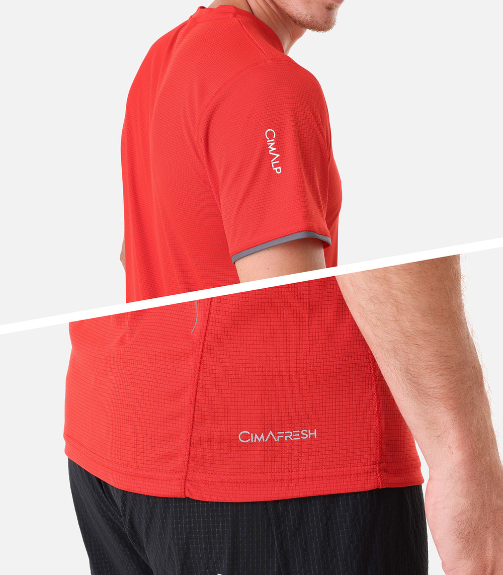 T.Shirt Trail Running Homme BAUGES 3 H