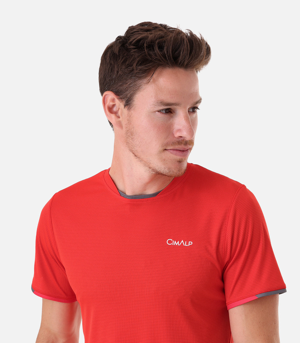 T.Shirt Trail Running Homme BAUGES 3 H