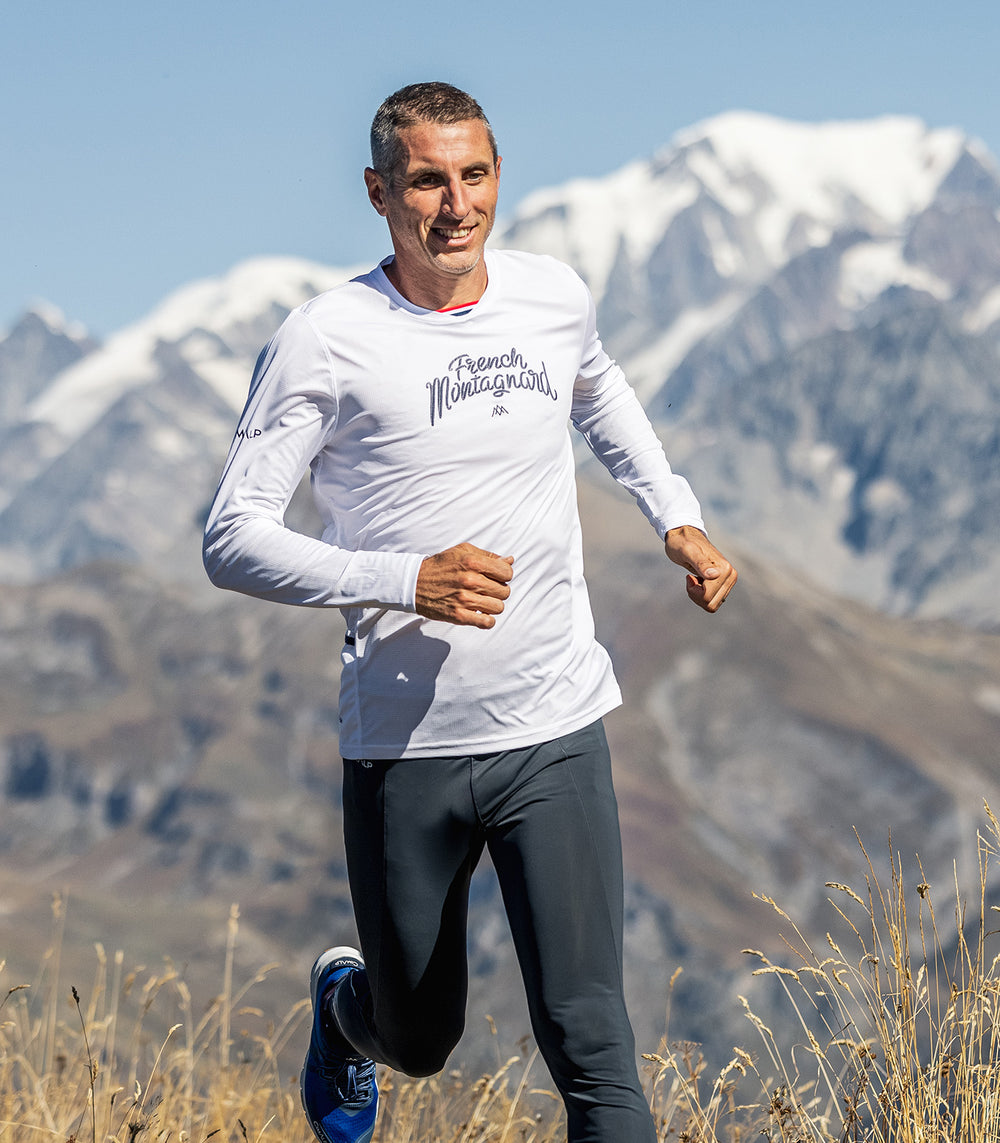 T.Shirt Trail Running Homme LE FRENCH MONTAGNARD LS H