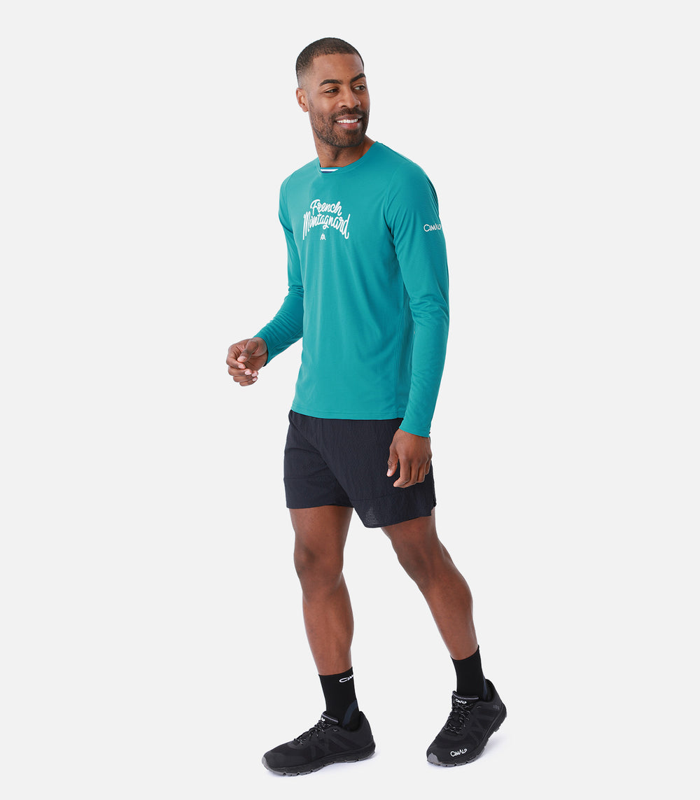 T.Shirt Trail Running Homme LE FRENCH MONTAGNARD LS H